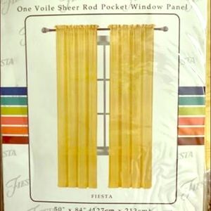 Fiesta curtain panels (4). Selling four  for $40